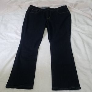 Old Navy Mid-Rise Regular length Dark Wash Curvy
